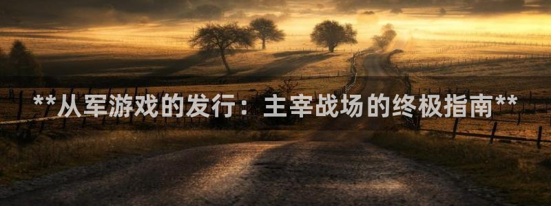 蓝狮在线登录注册账号安全吗是真的吗：**从军游戏的发行：主宰战场的终极指南**